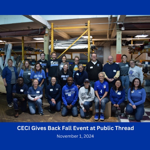 CECI Give Back Fall Event at Public Thread